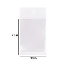 Bag - Plastic Hanging Jewelry Bags (4 sizes)