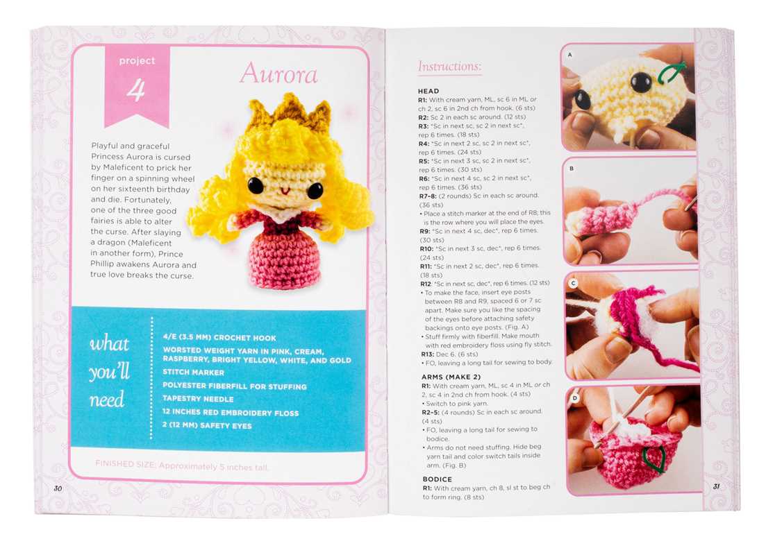 Book - Disney Princess Crochet by Editors of Thunder Bay Press: Kit - Paperback; 76 pages