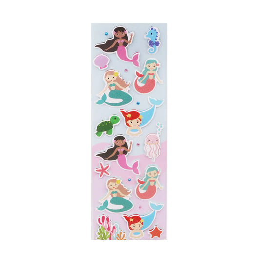 Stickers - 3D Fancy Sticker - Mermaids