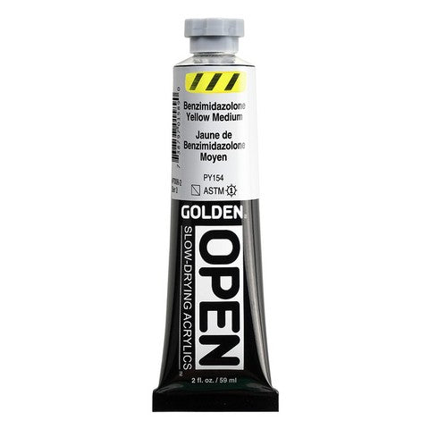 Paint - Golden Acrylic 2oz Benzimidazolone Yellow Medium