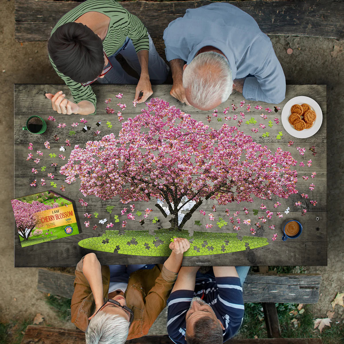 Puzzle -  Piece 1000 - I am Cherry Blossom