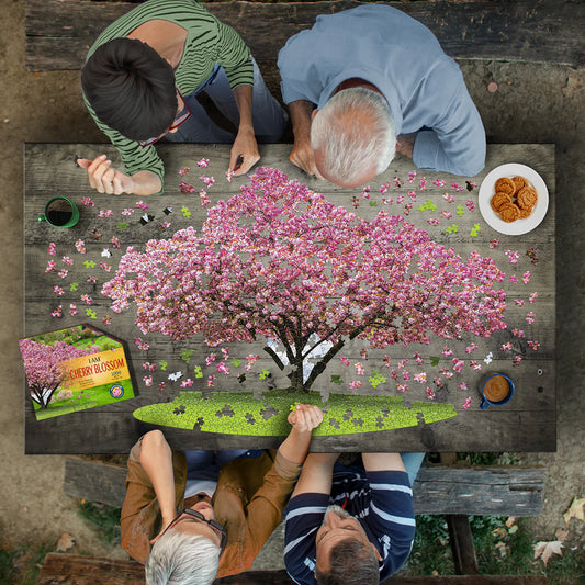 Puzzle -  Piece 1000 - I am Cherry Blossom
