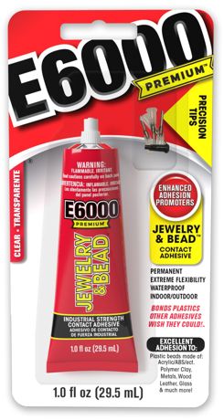 Glue - E6000 Premium Jewelry & Bead Adhesive