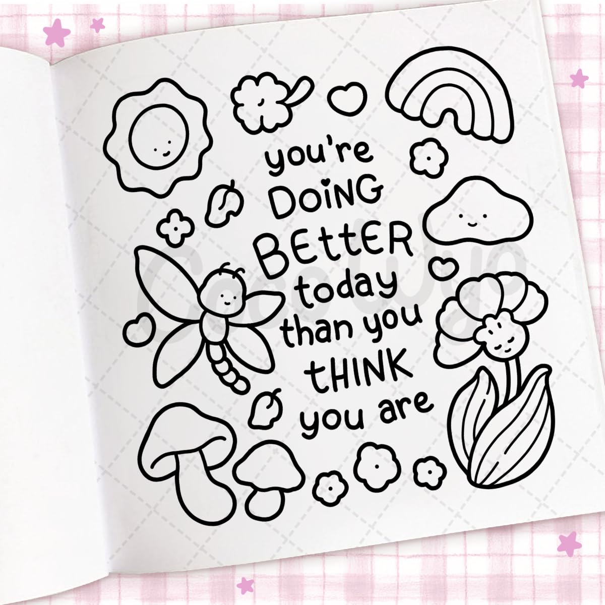 Coloring Book - Coco Wyo Cozy Vibes