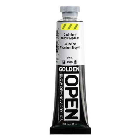 Paint - Golden Acrylic 2oz Benzimidazolone Cadmium Yellow Medium