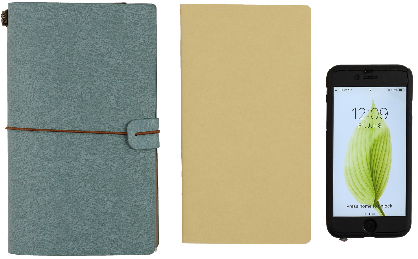 Journal - Light Blue Voyager Notebook