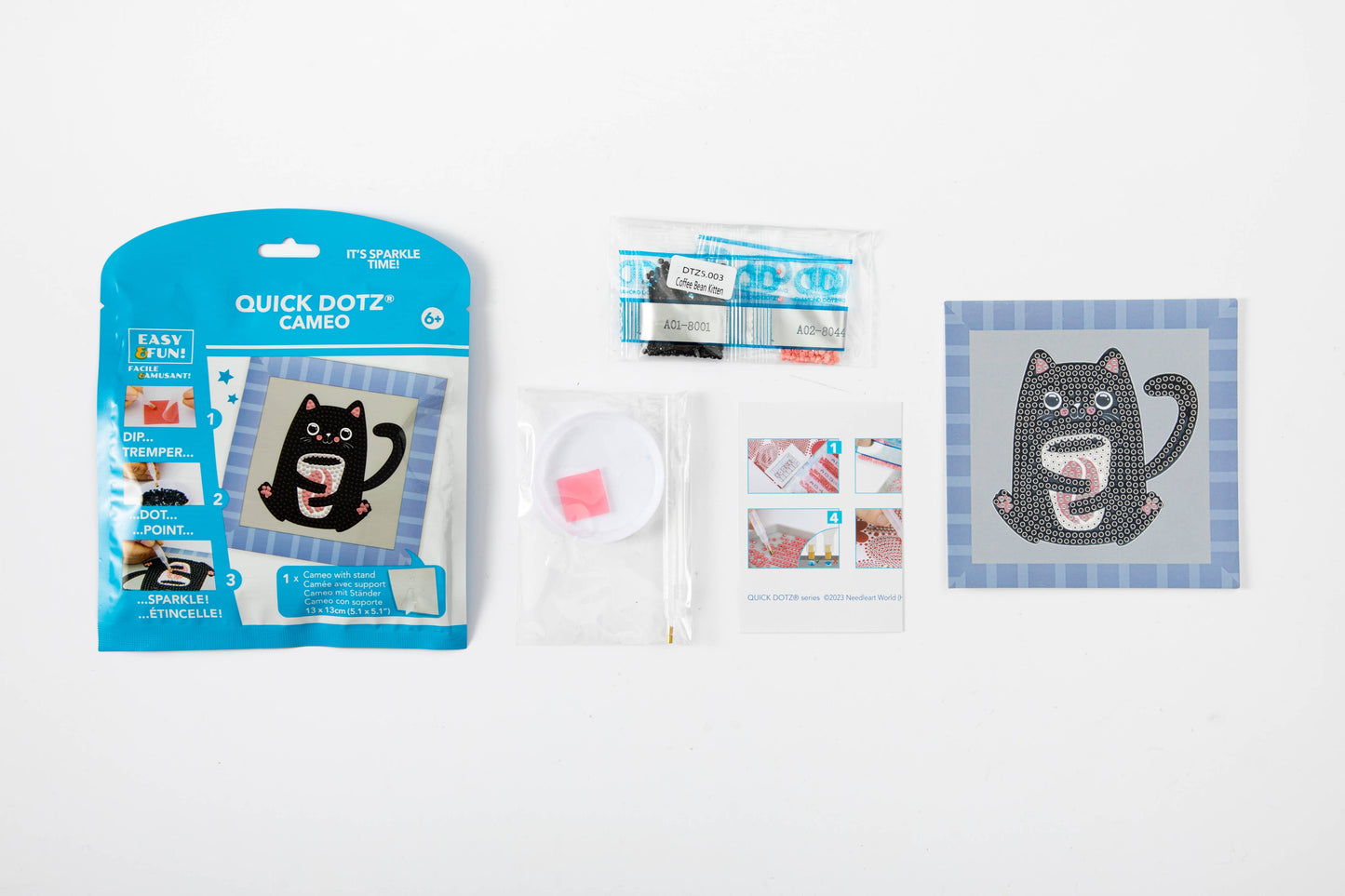 Diamond Dotz - Coffee Bean Kitten