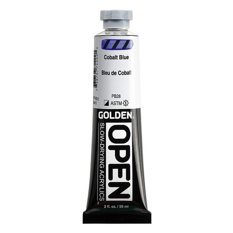 Paint - Golden Acrylic 2oz Benzimidazolone Cobalt Blue
