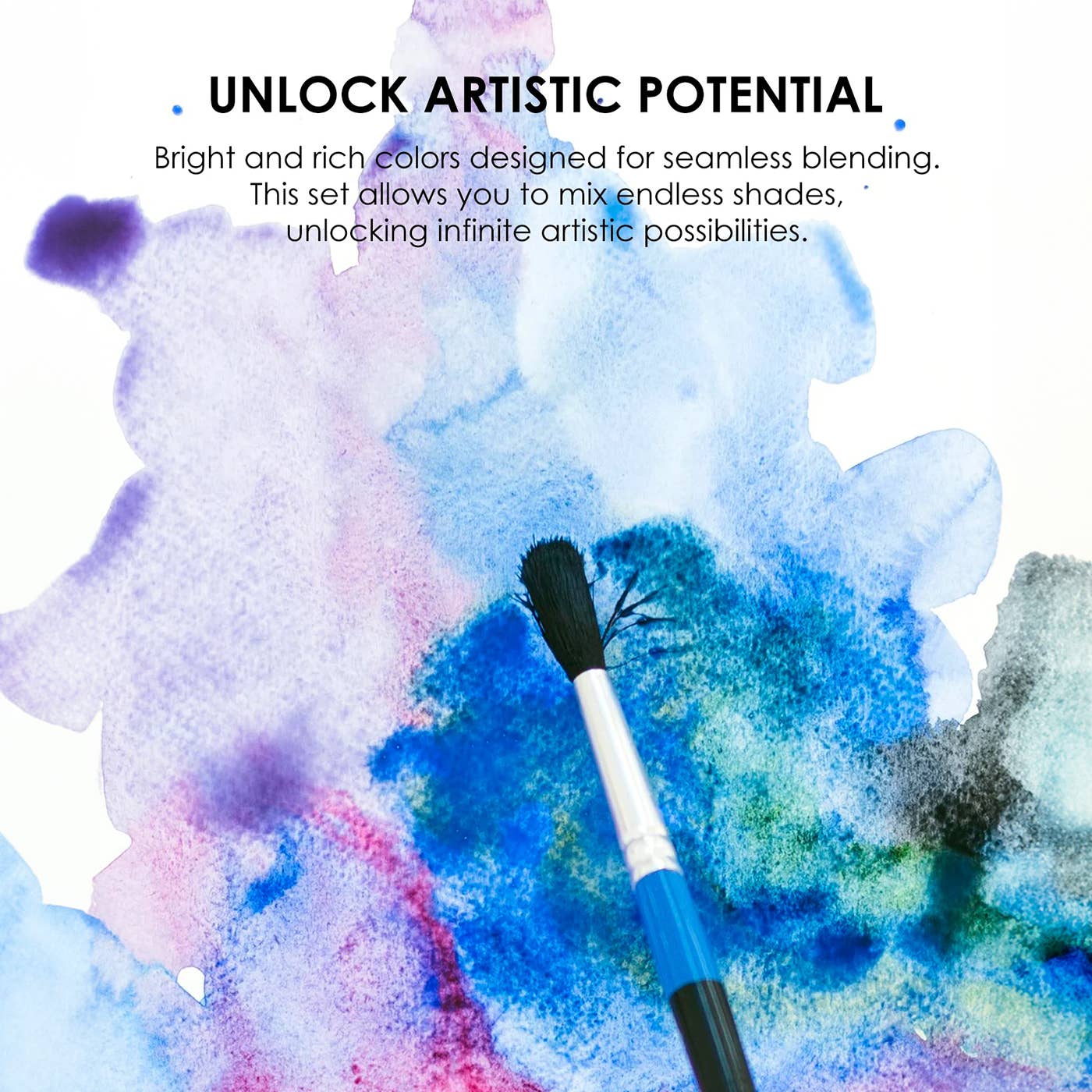 Watercolor - Watercolor Pocket Set Of 12 With Brush - Landscape Colors