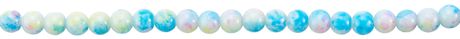 Beads - CousinDIY Glass Strand Blue/Pink/Yellow