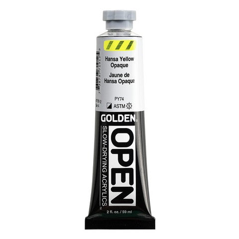 Paint - Golden Acrylic 2oz Benzimidazolone Hansa Yellow Opaque