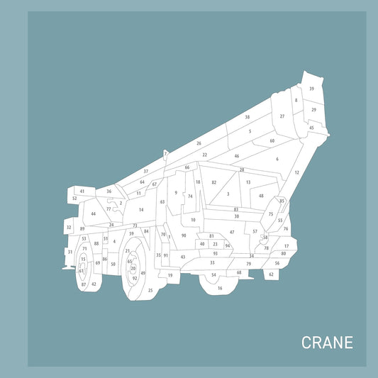 Sticker - My Sticker Painting Book Trucks