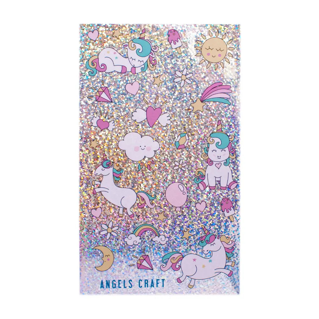 Stickers - Assorted Unicorn – 3ct, 12x40cm