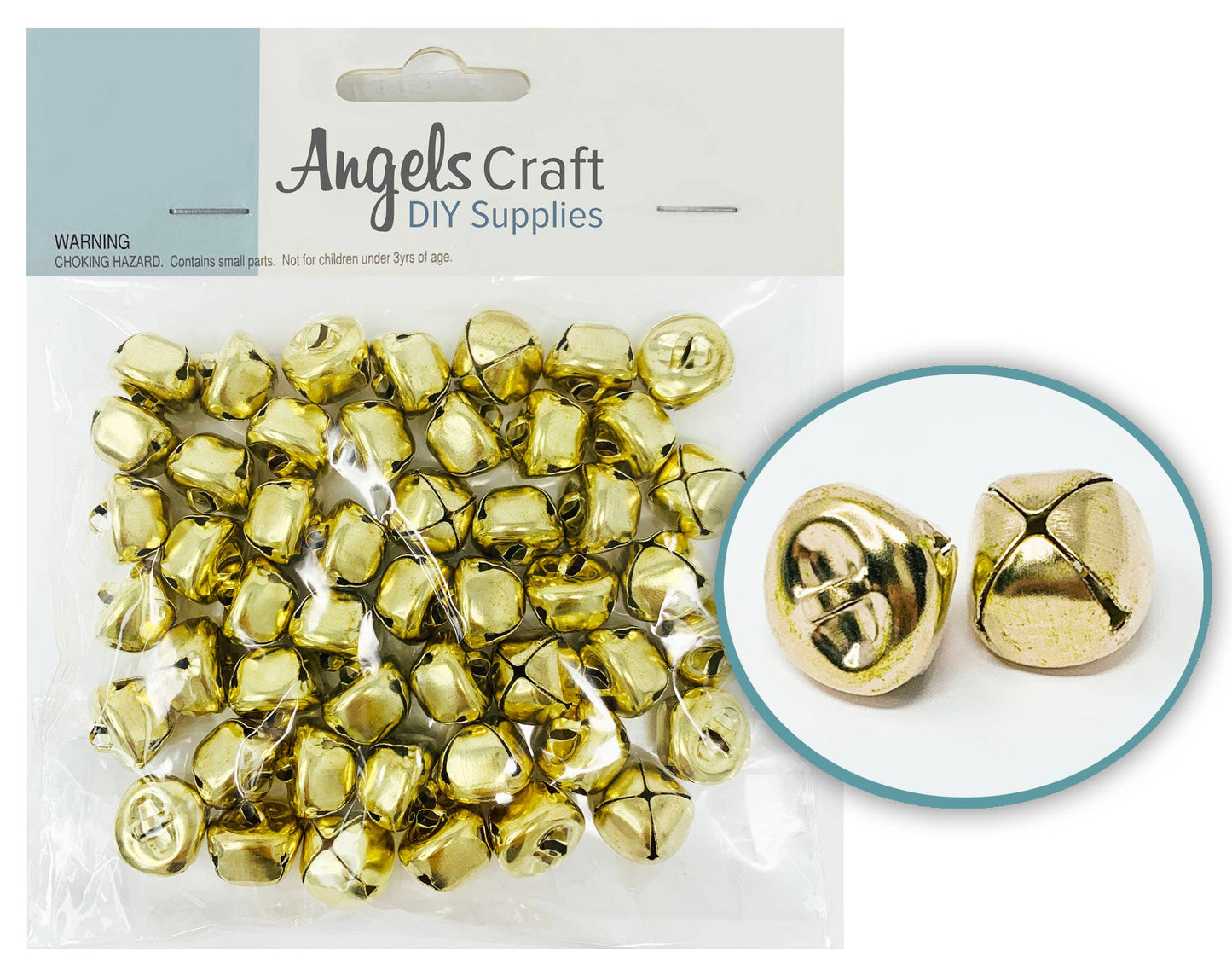 Embellishment - Jingle Bells Silver