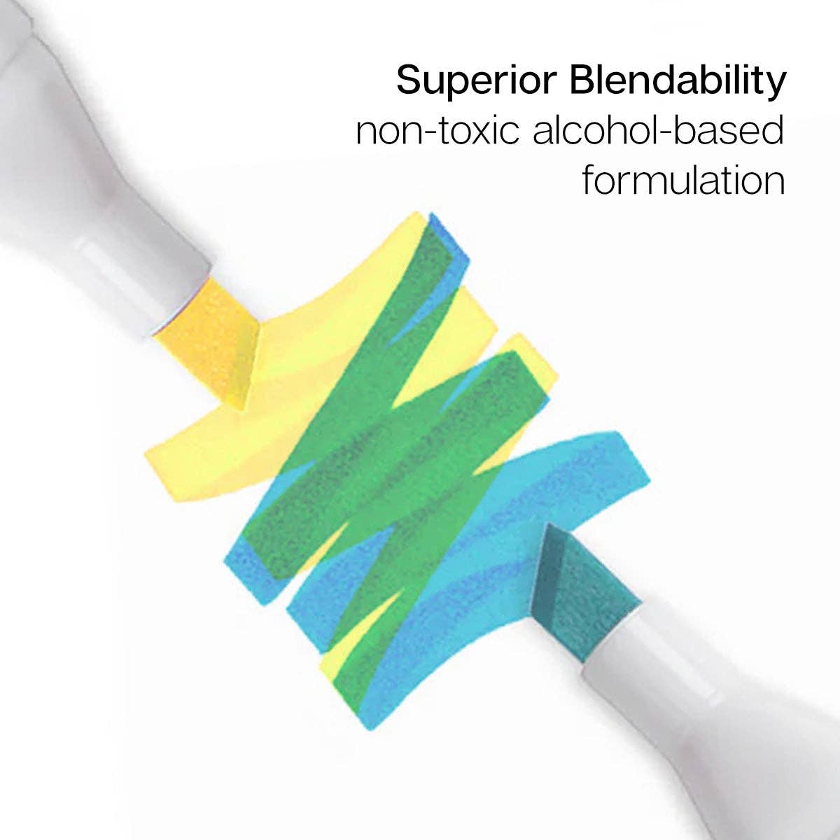 Markers - PRO Double-Ended Alcohol Markers - 24 Bright Colors