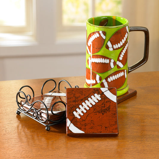 Tile - 4" Set of 4 With Holder