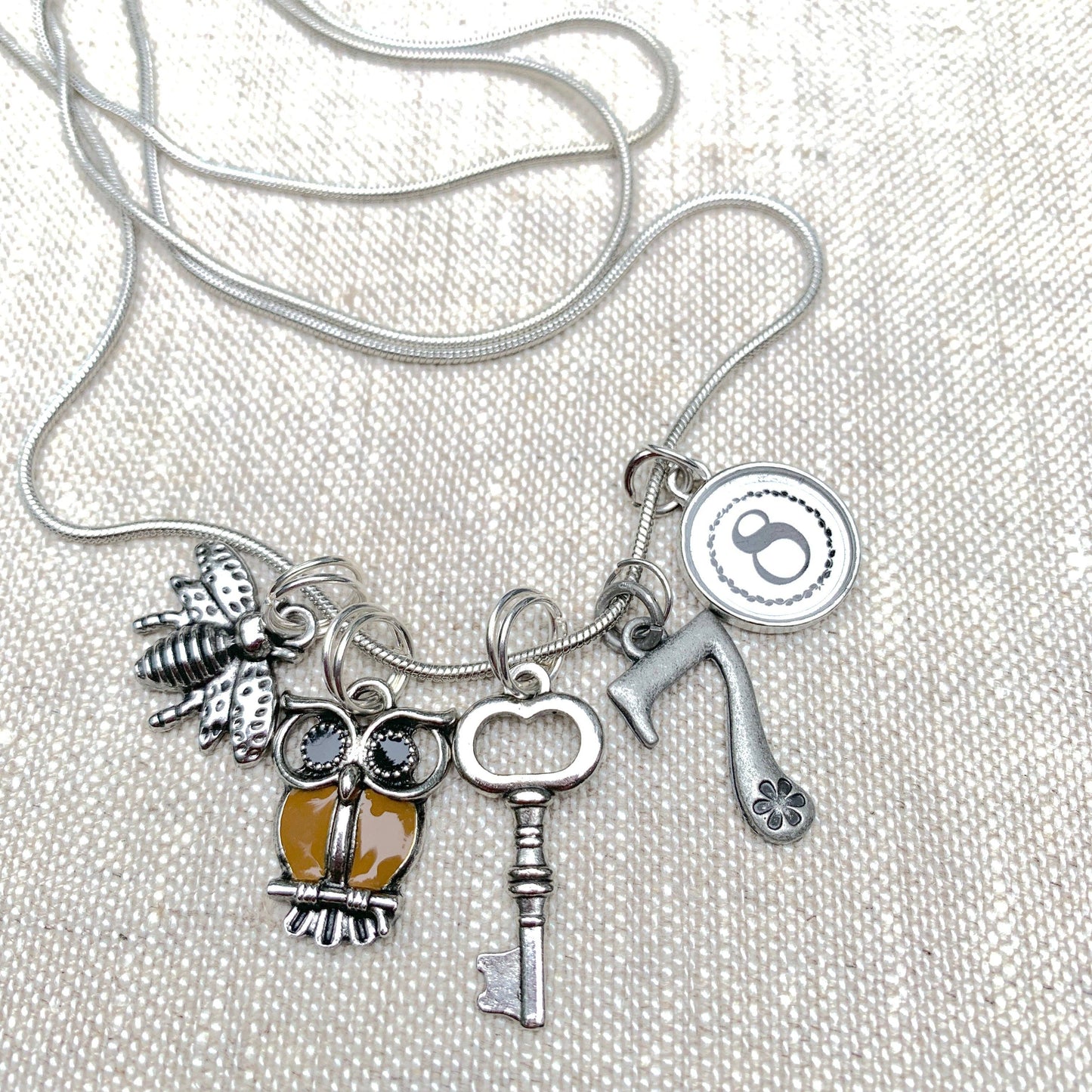 Jewelry - Vintage Number Charms Collection 0 through 9, 10pc Charm Set