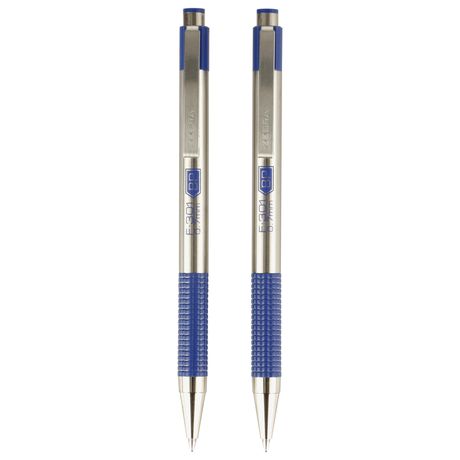 Pen - Zebra F-301 Retractable Gel 0.7mm 2/Pkg - Blue