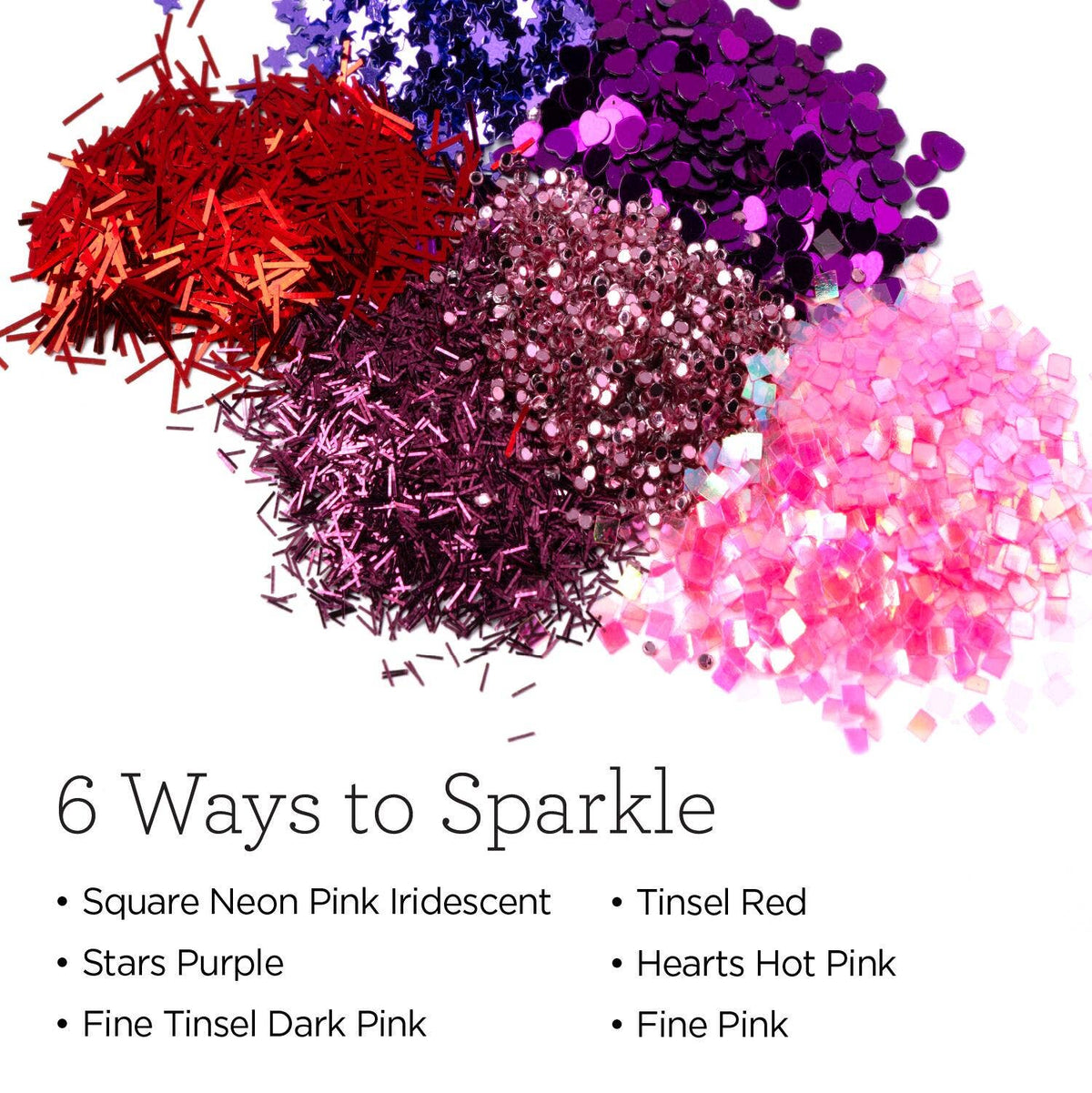 Glitter Shaker – Pink Purple