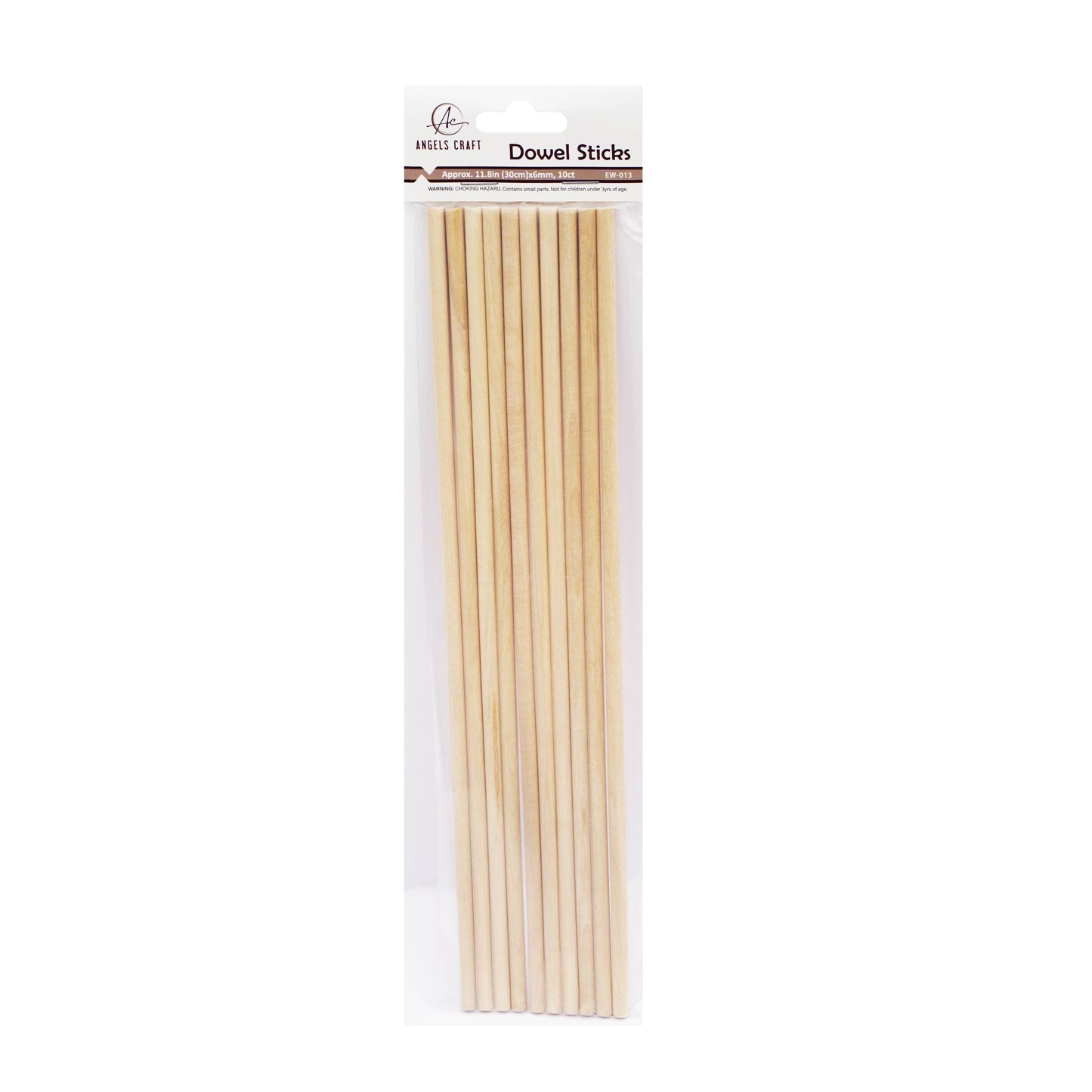 Wood - Dowel Sticks 11.8": 0.35"