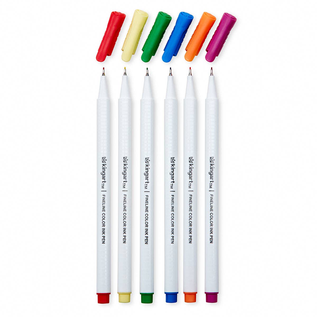 Markers - Fine Line Pens - Archival Water-Based Ink - 24 Colors