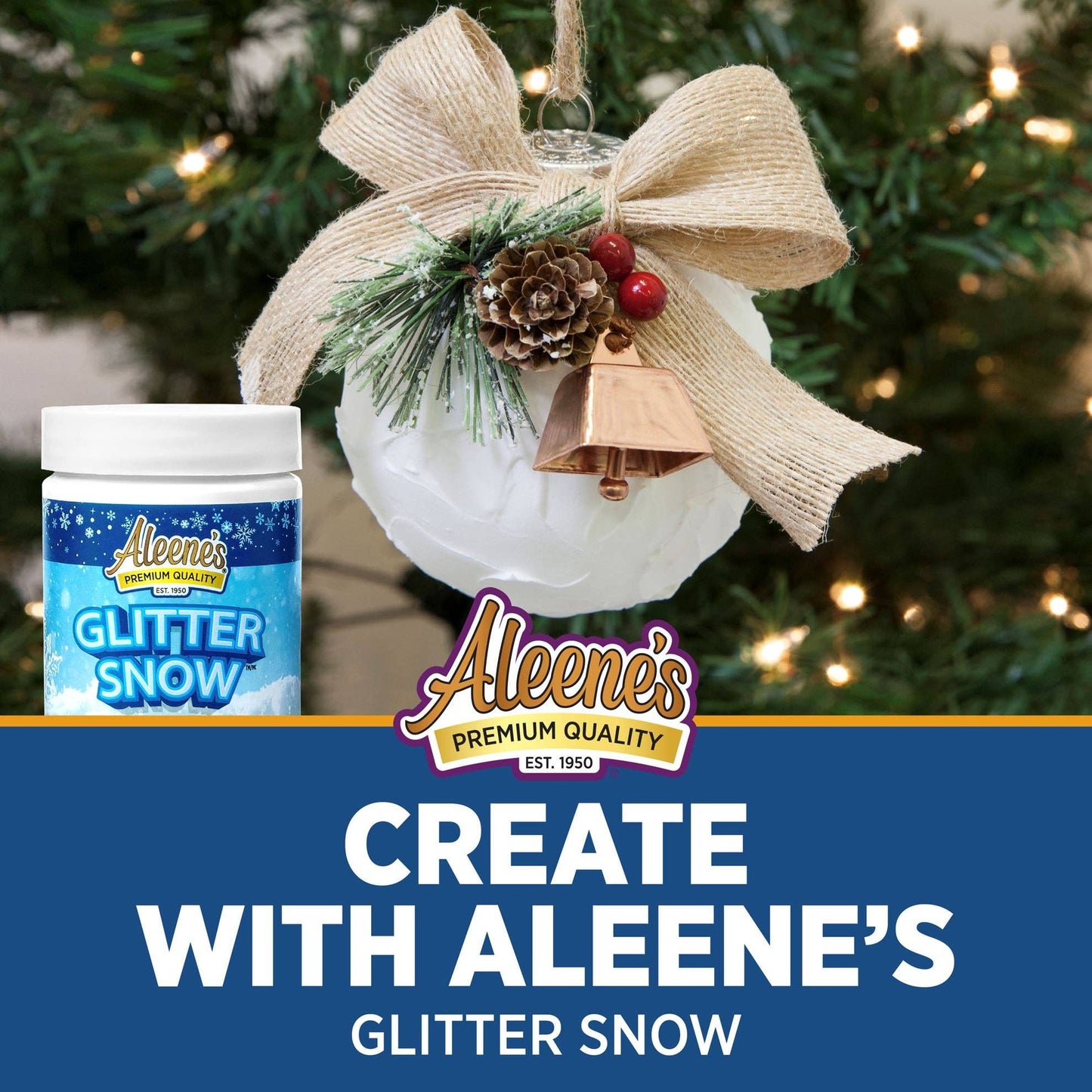 Glitter - Aleene's Glitter Snow 4 fl. oz.