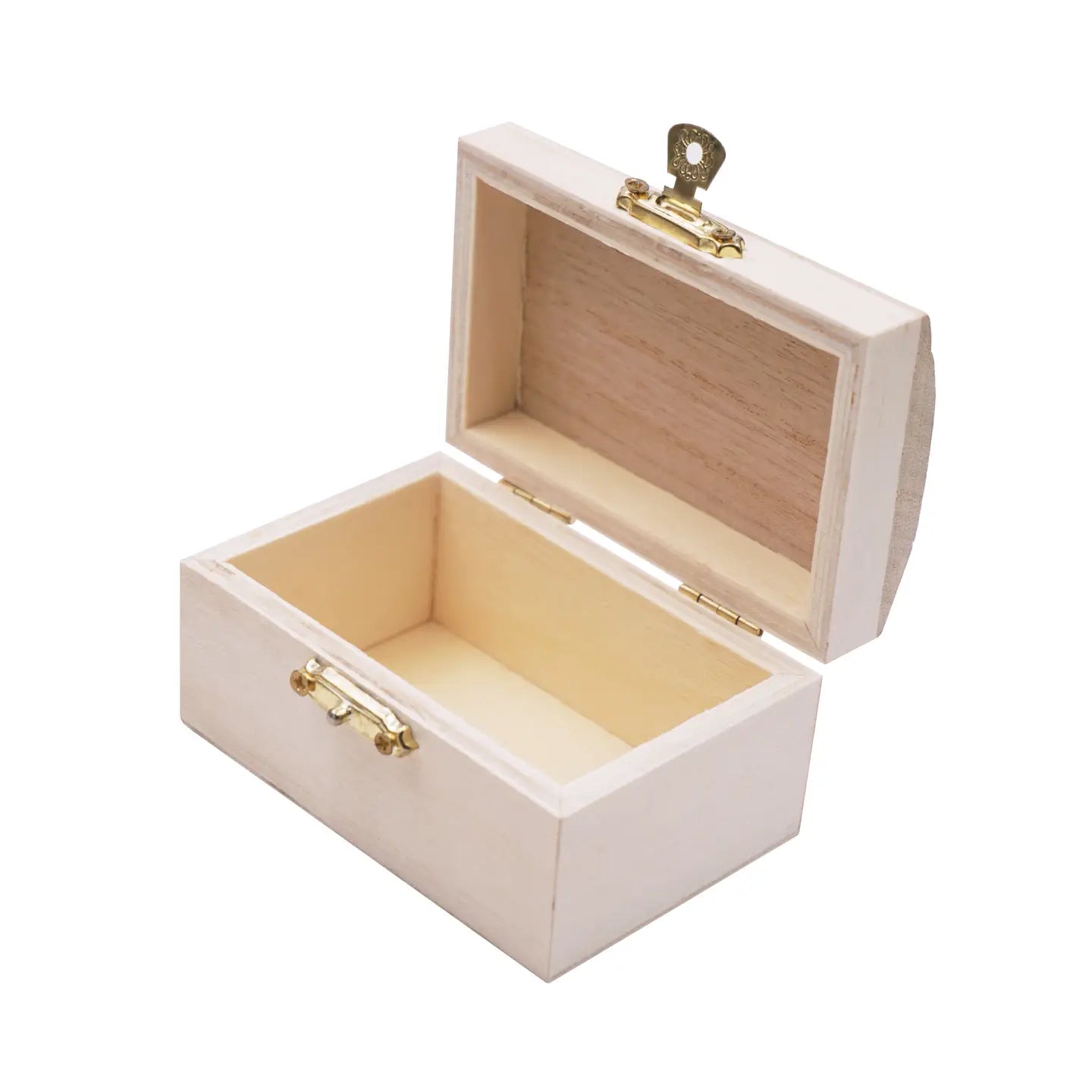 Wood - Dome Top Wooden Jewelry Box