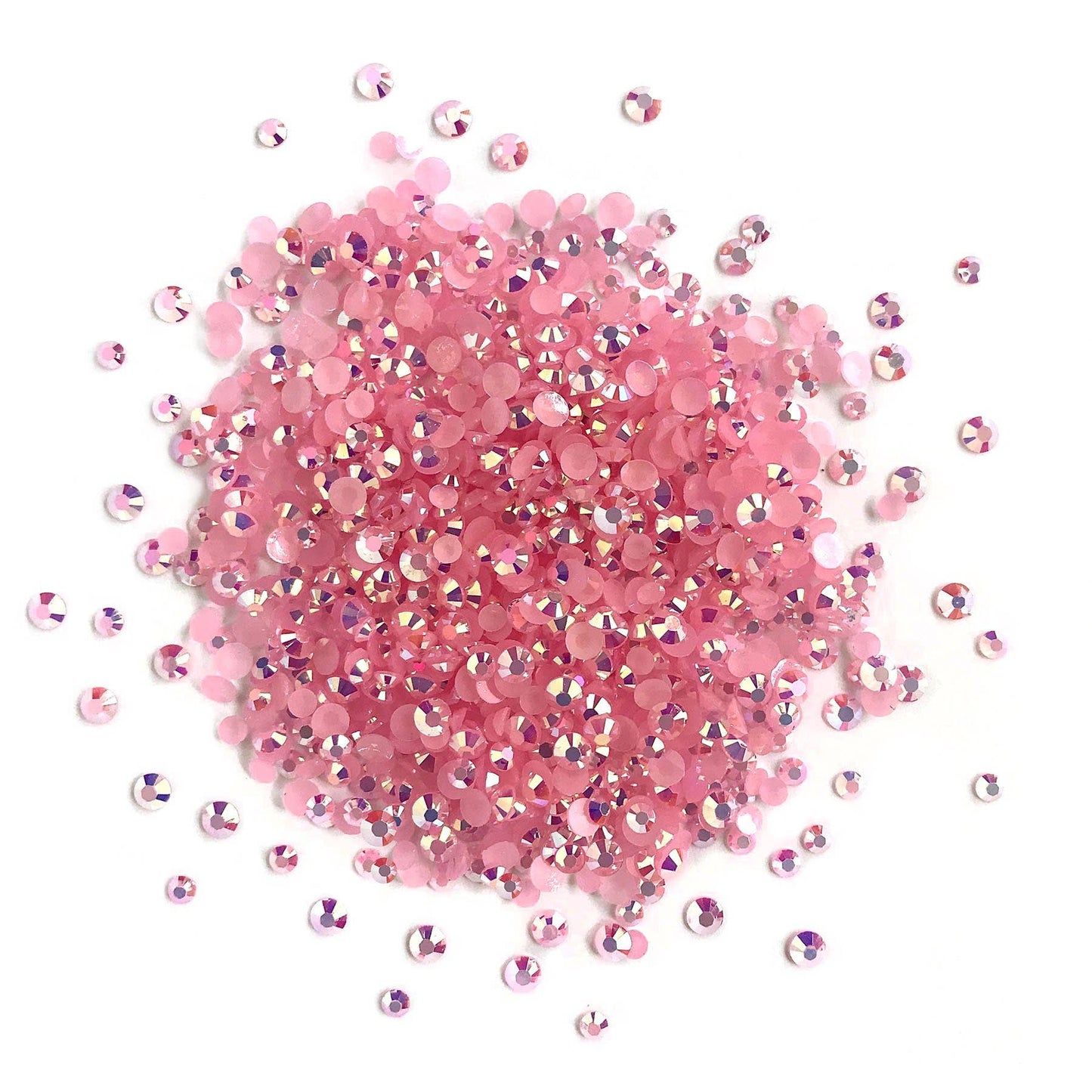 Jewels - Pink AB Flat Back Jewelz
