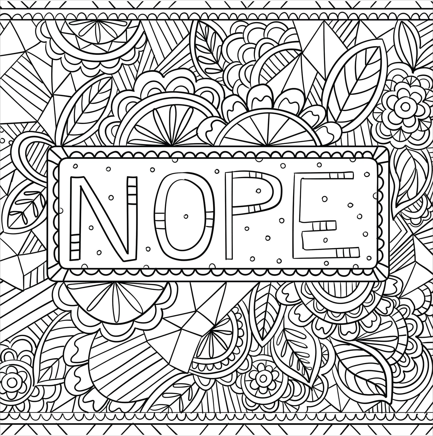 Coloring Book - Inner F*cking Peace Adult