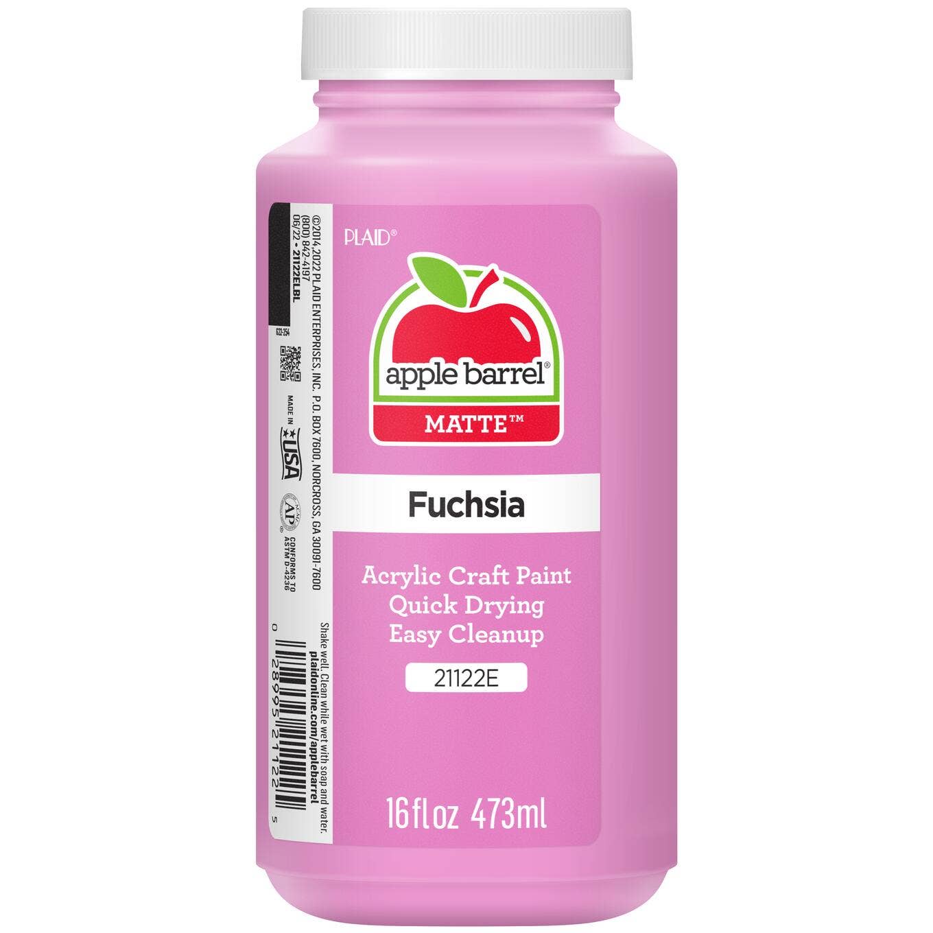 Paint - Acrylic - 16oz  Fuchsia