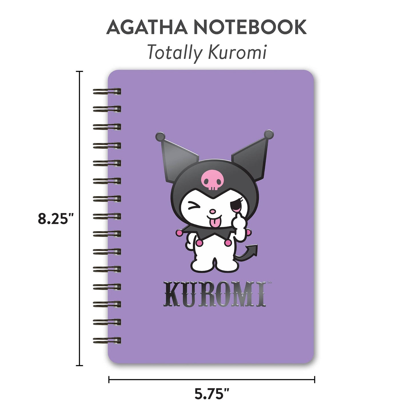 Notebook - Sanrio Totally Kuromi™ Agatha Notebook