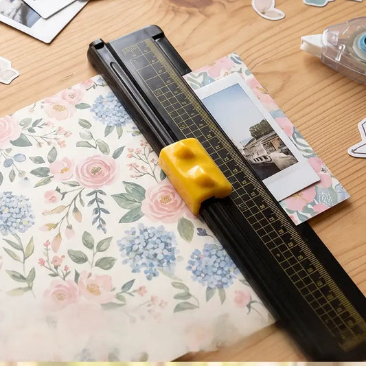 Paper Trimmer - Manual Paper Trimmer & Cutting Ruler