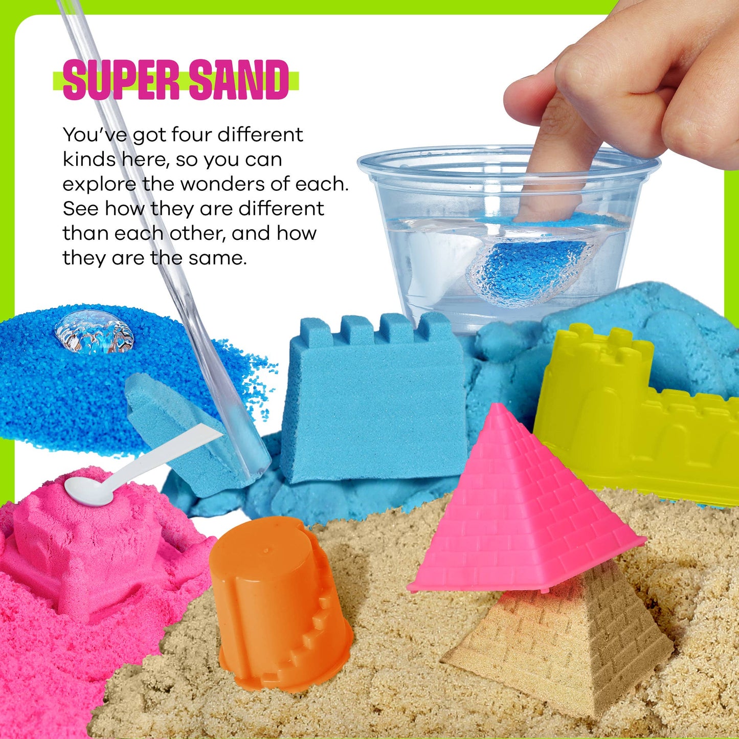 Crafting Kits - Slime, Putty & Sand Sensory Science Kit - Slime for Kids