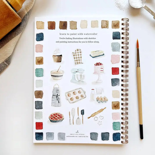 Workbook - Baking Watercolor Workbook