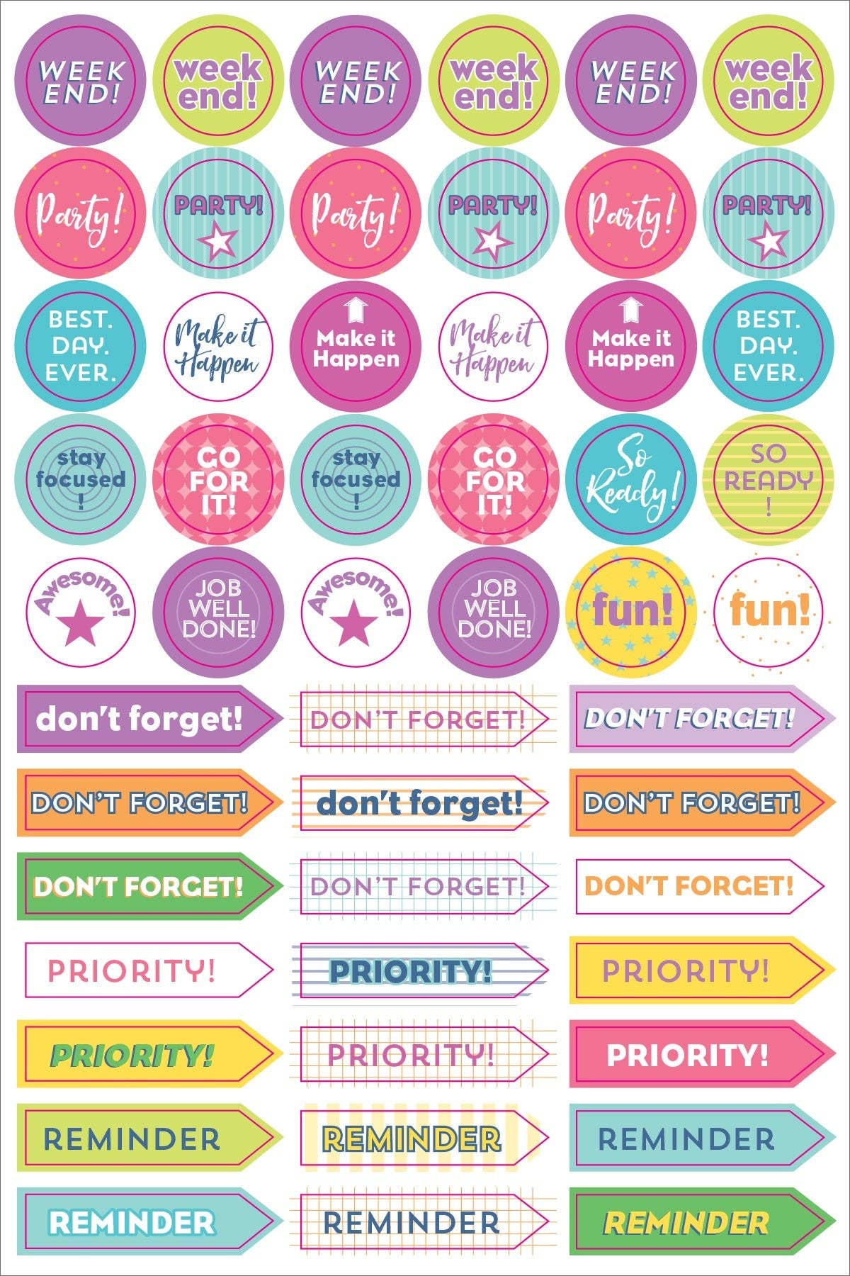Stickers - Essentials Planner Mega Pack