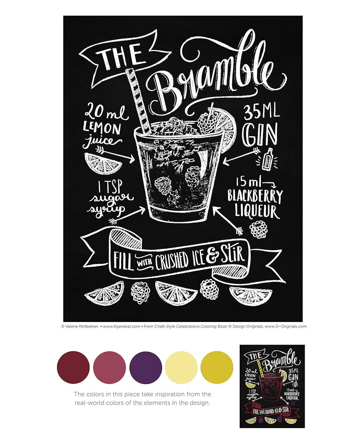 Coloring Book - Chalk-Style Celebrations Coloring Book - Uplifting Designs
