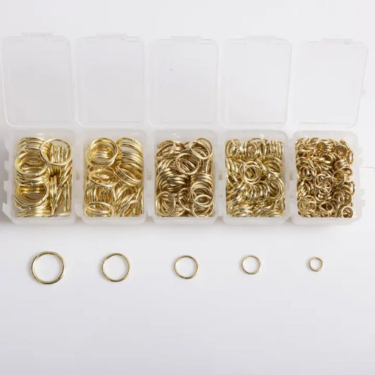 Jewelry - Gold Essential Jump Rings, 700pcs