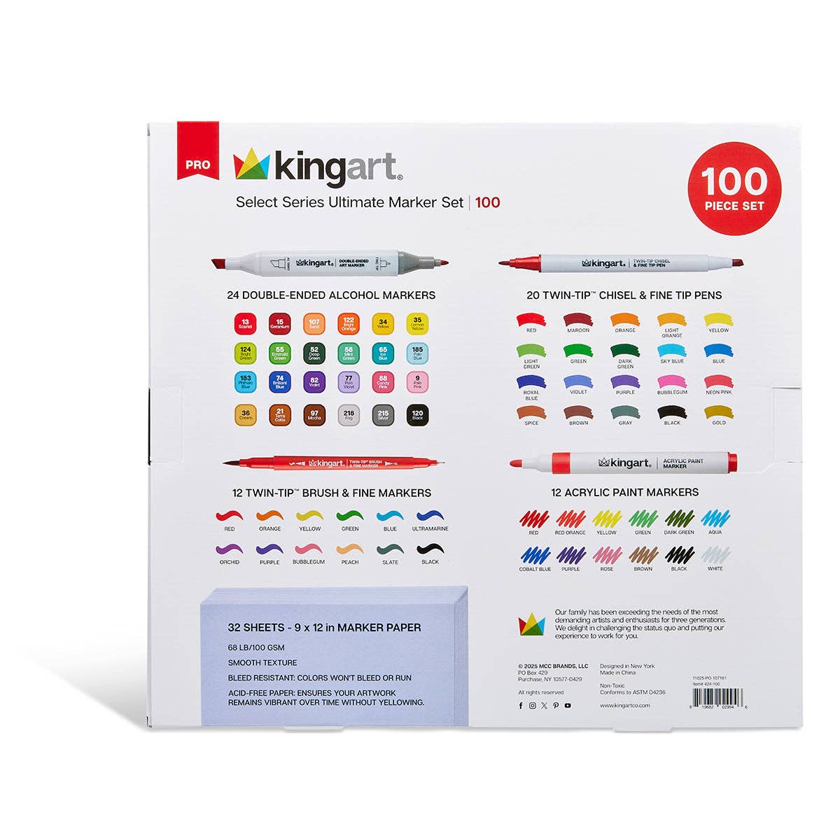 Markers - Ultimate Marker Set 100 pc