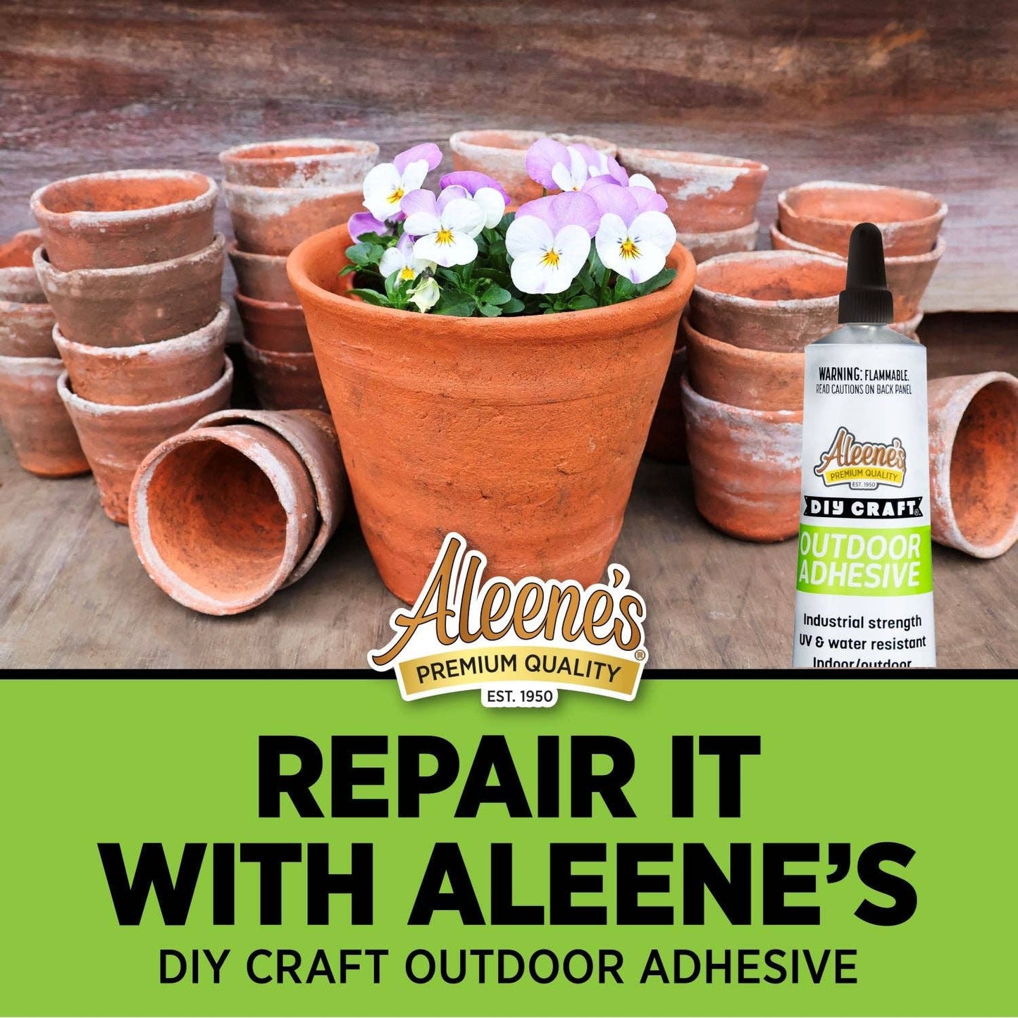 Adhesive - Aleene's DIY Craft Outdoor Adhesive