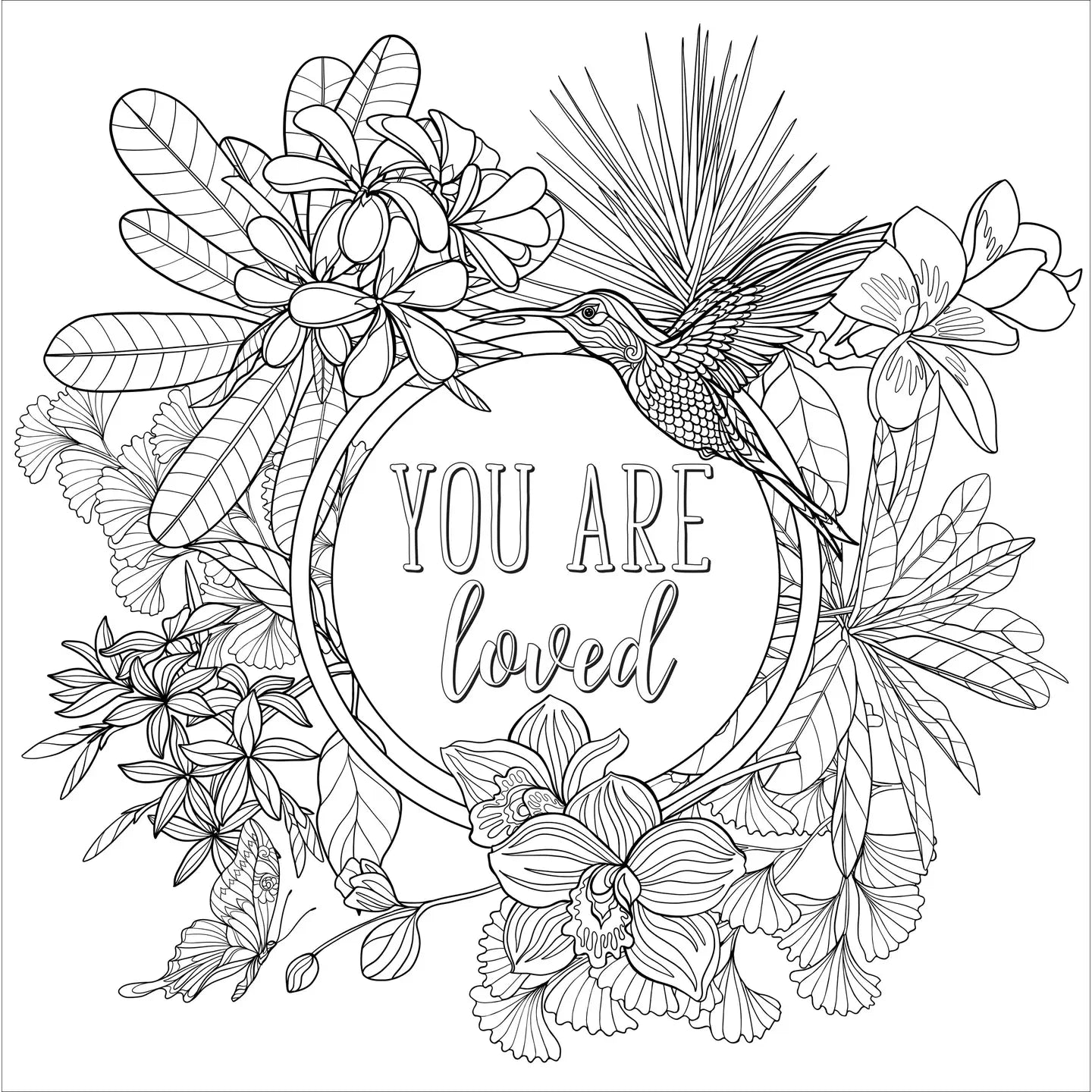 Coloring Book - Self Care Artist's Coloring Book