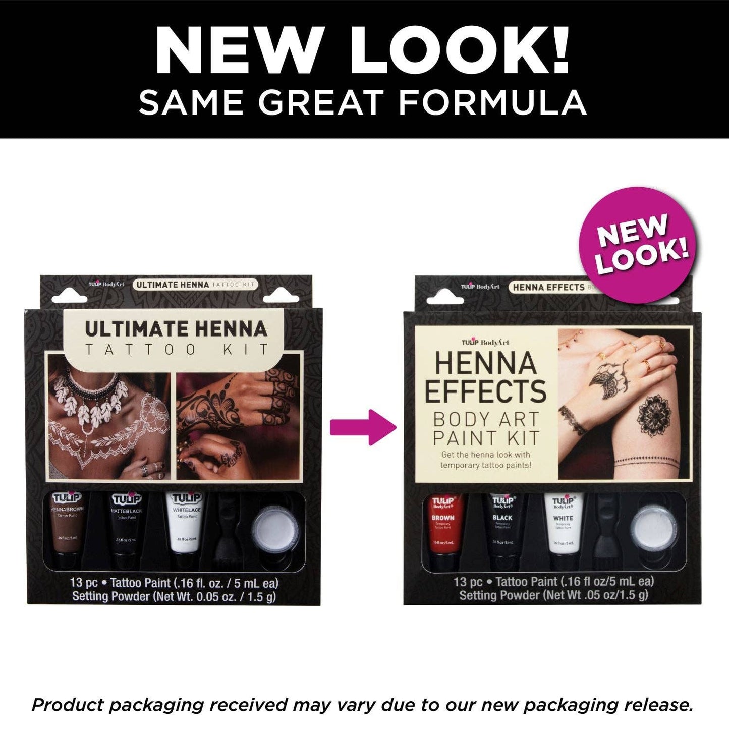 Henna Tattoo Kit - Tulip Body Art Ultimate