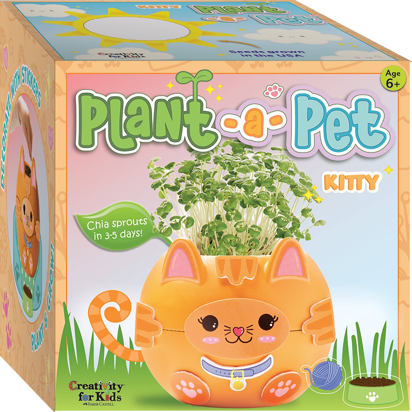 Plant a Pet Mini Grow Craft Kit for Kids: Puppy