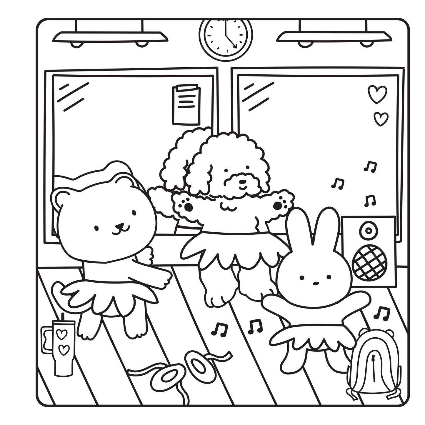 Coloring Book - Rest & Relax