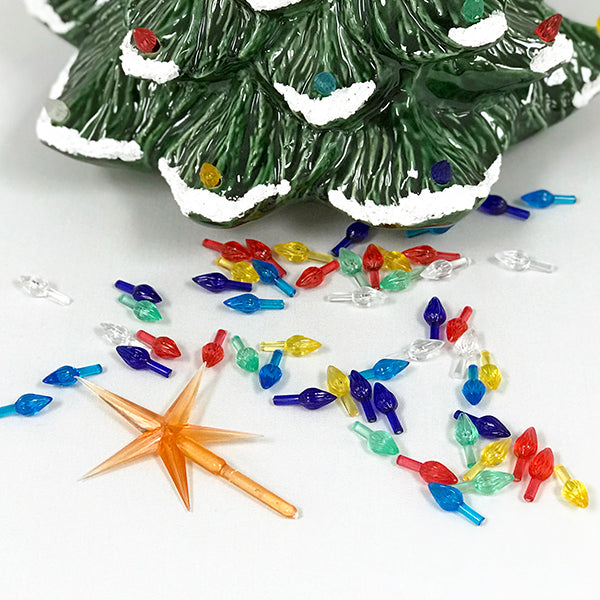 Christmas Tree Lights with Lg/Md Star