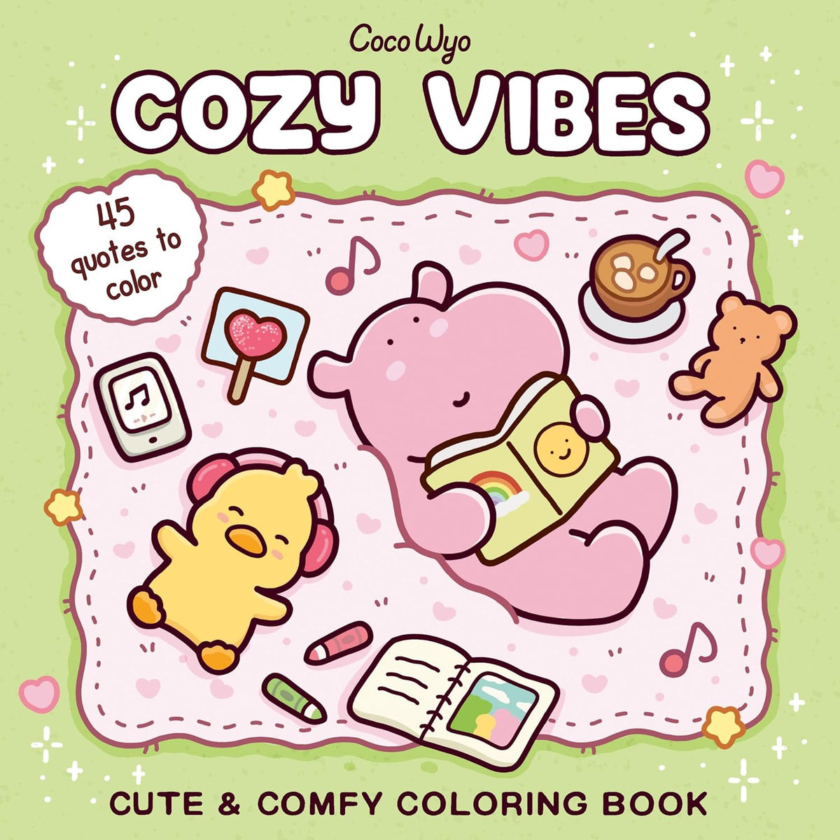 Coloring Book - Coco Wyo Cozy Vibes