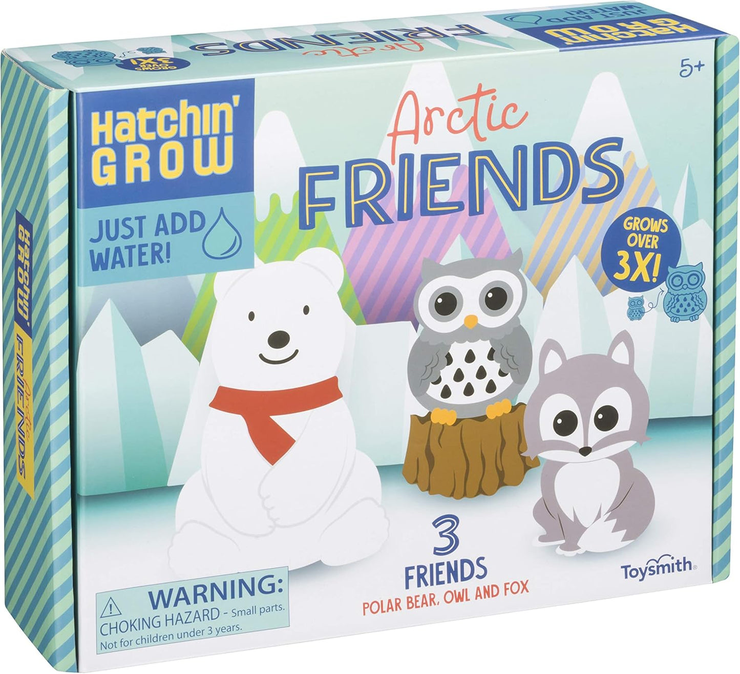 Craft Kit - Hatchin' Grow - Owl, Fox & Polar Bear