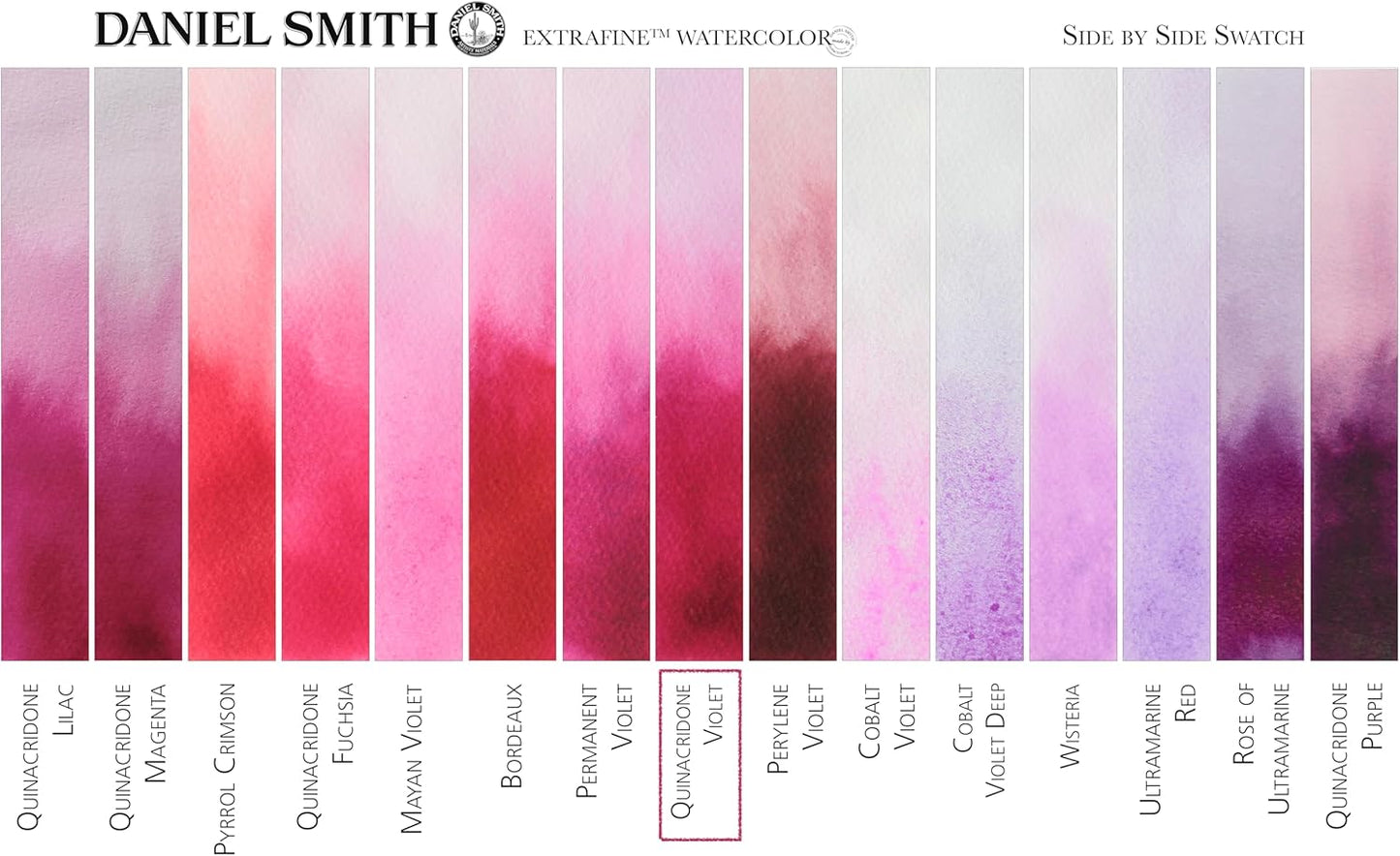 Paint - Daniel Smith Extra Fine Watercolor Paint 5ml Tube - Quinacridone Violet