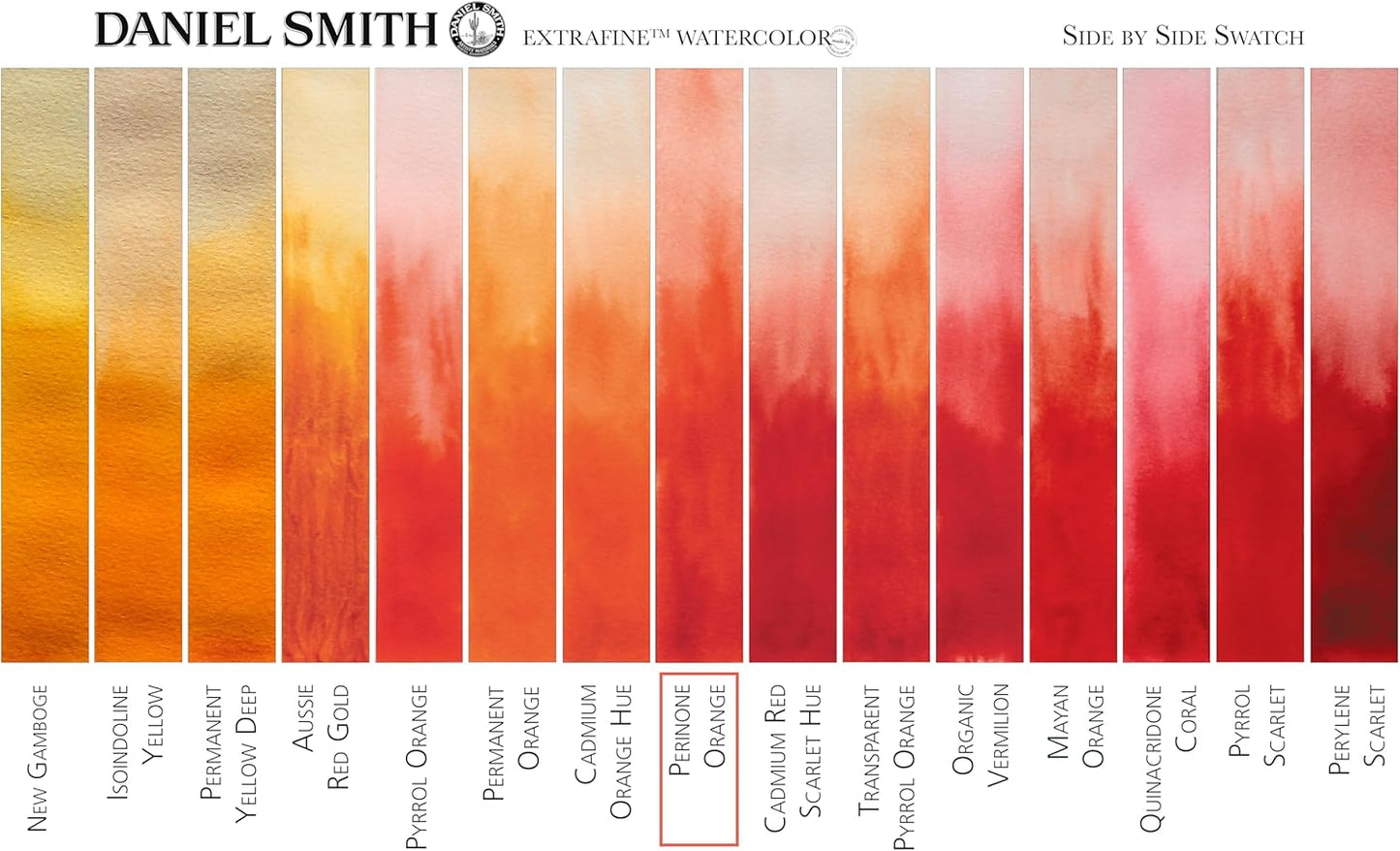 Paint - Daniel Smith Extra Fine Watercolor Paint 5ml Tube - Perinone Orange