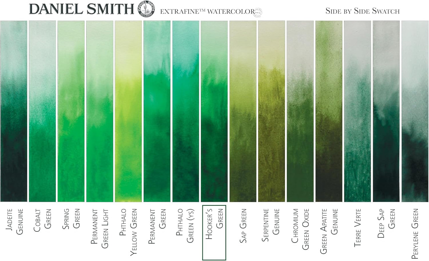 Paint - Daniel Smith Extra Fine Watercolor Paint 5ml Tube - Hooker's Green