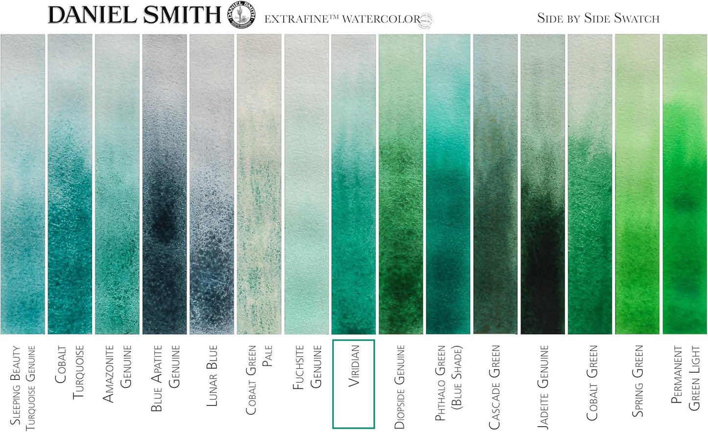 Paint - Daniel Smith Extra Fine Watercolor Paint 5ml Tube - Viridian